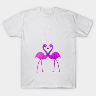 Flamingo Love Connection T-Shirt